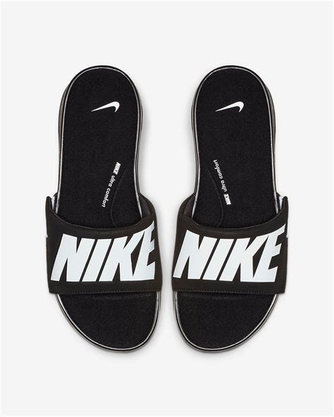 Nike Ultra Comfort Slides (Black White)(FITS SMALL) – Trilogy Merch PH