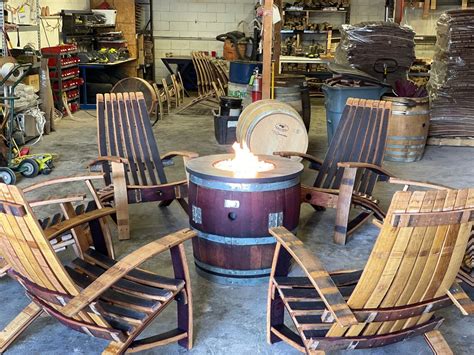 Wine Barrel Fire Pit | Etsy