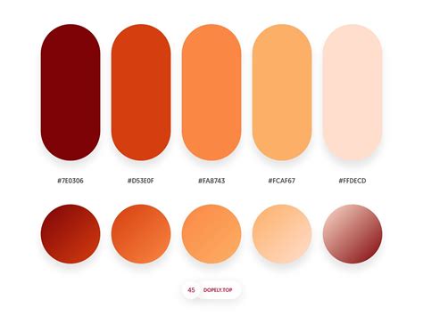 Dopely Colors #45 | Gradient color design, Hex color palette, Flat ...