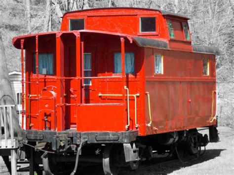 You Can Spend The Night In A Railroad Caboose In The Middle Of The North Carolina Smoky Mountains