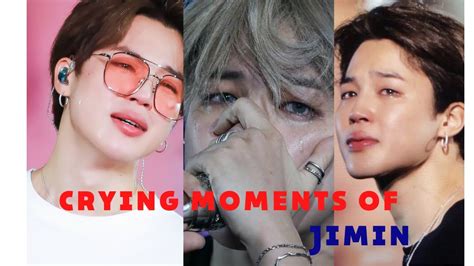 BTS Jimin Crying Moments - YouTube