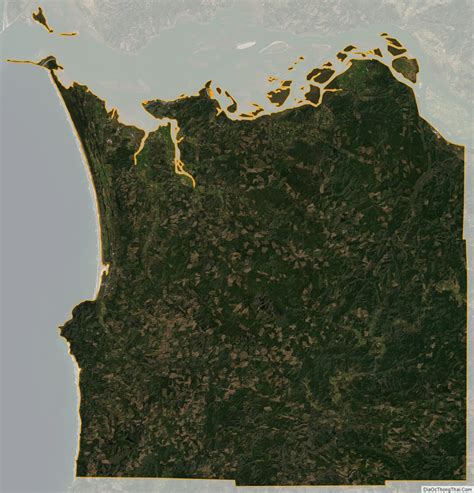 Map of Clatsop County, Oregon - Địa Ốc Thông Thái