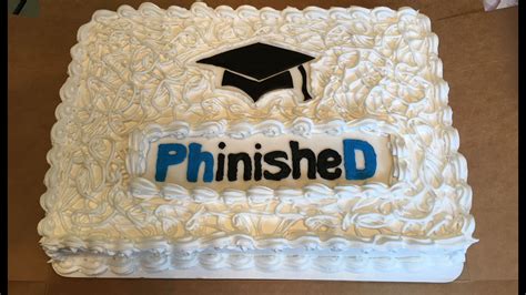 Congratulations on a PhD. PhinisheD! | Phd graduation, Phd graduation gifts, Graduation cakes