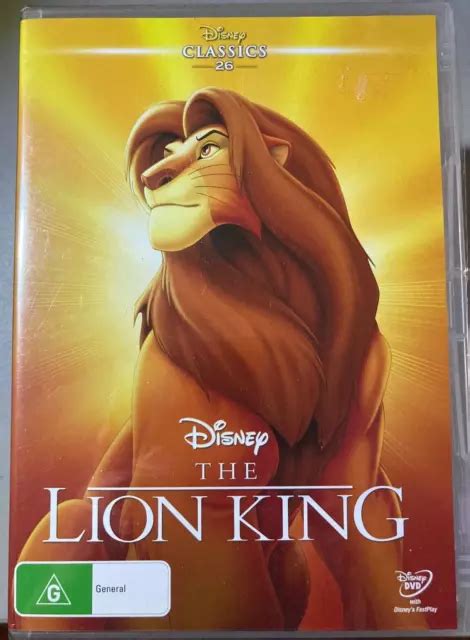 THE LION KING Disney Classics DVD 1994 BRAND NEW 0423 $7.99 - PicClick AU