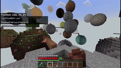 So I Downloaded A Skyblock Planet Map and Played with Friends. (Minecraft 720p) - YouTube