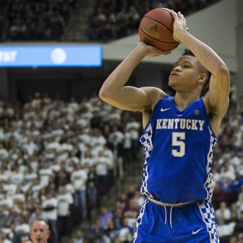 Kevin Knox Declares for 2018 NBA Draft After 1 Season at Kentucky ...