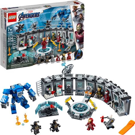 Customer Reviews: LEGO Marvel Super Heroes Iron Man Hall of Armor 76125 ...