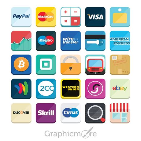 E-Commerce Icon Set Design Free PSD Download by GraphicMore