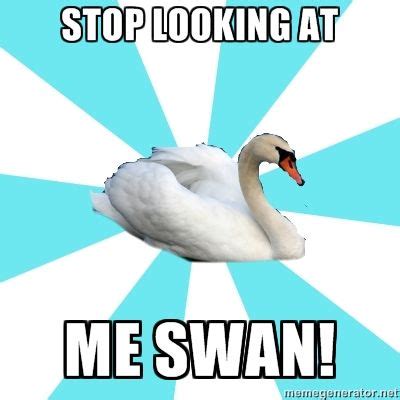 Stop looking at me, swan! | Figure skating, Figure skater, Memes