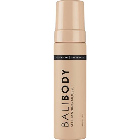 Bali Body Self Tanning Mousse Ultra Dark 200ml | Woolworths