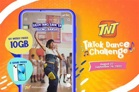 Win an iPhone 13 mini with TNT’s ‘Tuloy Ang Saya' TikTok dance challenge