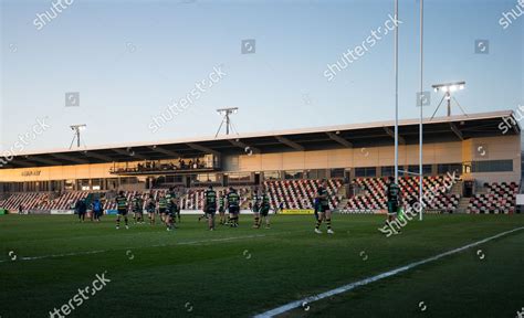 Northampton Saints Players Leave Pitch After Editorial Stock Photo ...