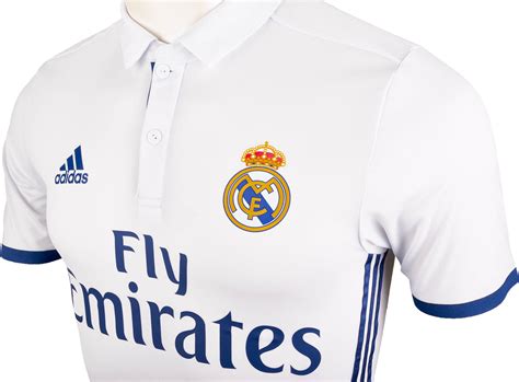 adidas Authentic Real Madrid Home Jersey - 2016/17 Real Madrid Jerseys