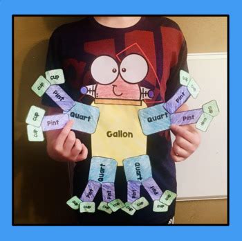 Gallon Man Craft by Kiddie Concepts | Teachers Pay Teachers