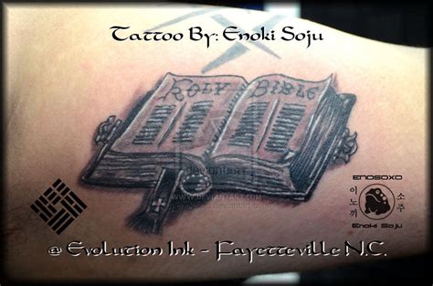 Bible Tattoo by Enoki Soju by enokisoju on deviantART | Bible tattoos ...