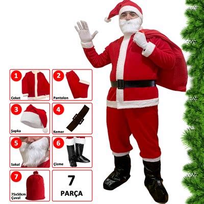 Yılbaşı Kostümleri > Noel Baba Kostümleri - KostümPartim®