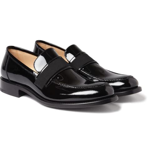 Designer loafers on MR PORTER | Mens designer loafers, Loafers, Patent leather loafers