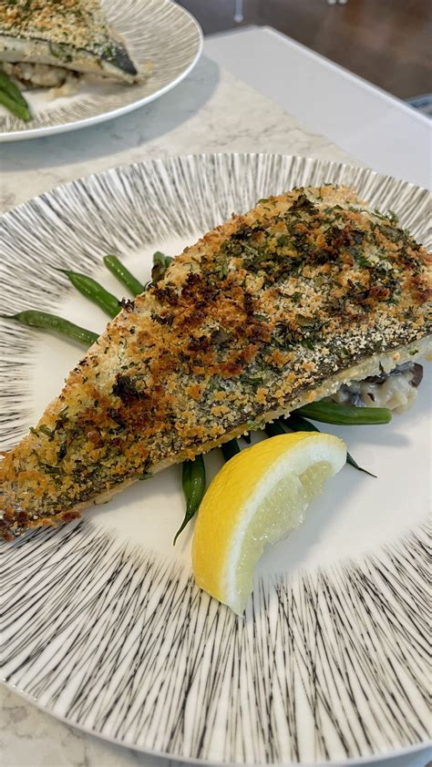 Easy Herb-Crusted Branzino Fillet Recipe for Beginners - Food for Foodies