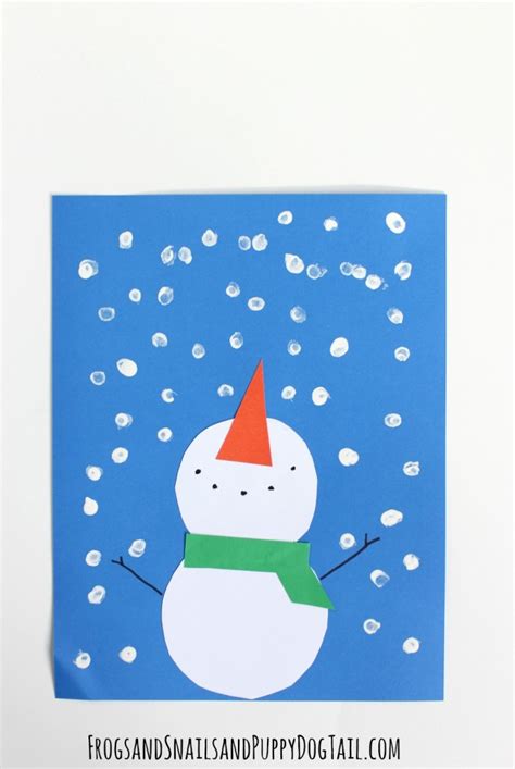 Snowman Craft for Kids - FSPDT