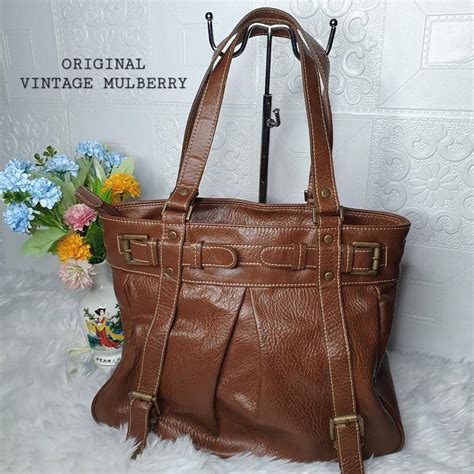 Original mulberry bag/ vintage tote bag, Women's Fashion, Bags ...