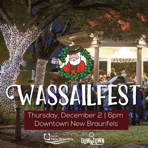 First Friday (on Thursday!) and Shiner Stops at Wassailfest - New Braunfels Downtown