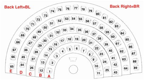 10 Band Seating Chart Template - Template Guru