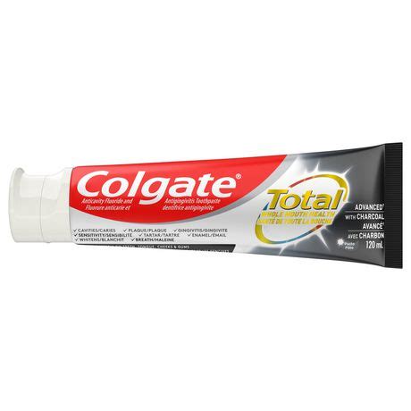 Colgate Total Advanced Whitening with Charcoal Toothpaste 120mL ...