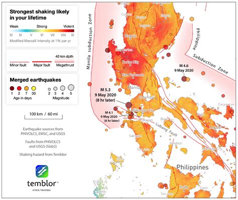 M 5.3 quake in Philippines - Temblor.net