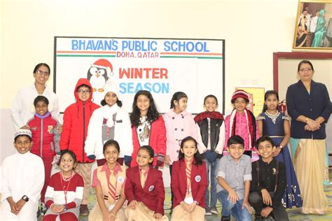 Bhavan’s Public School celebrated Winter Season | Bhavans Qatar