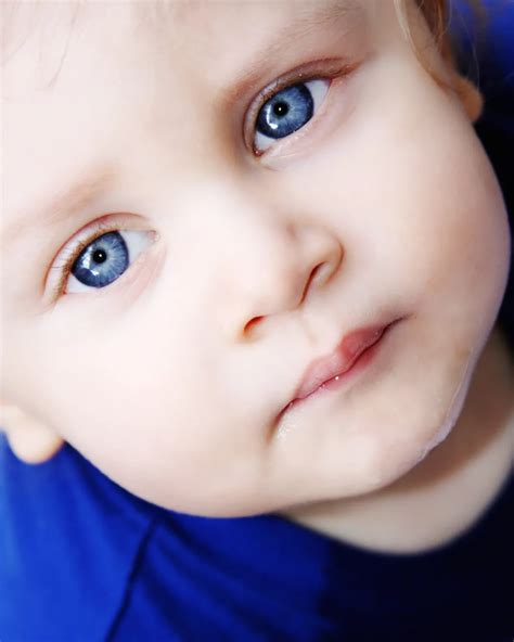 Cutest Baby Boy Ever With Blue Eyes