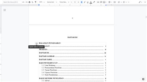 20+ Cara Membuat Daftar Isi Otomatis Di Google Docs | My Makalah