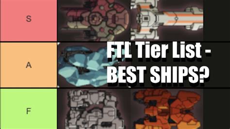 FTL: Faster Than Light - SHIP TIER LIST - Which ship is the best? - YouTube