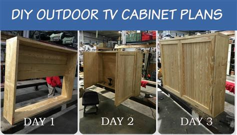 35 Ideas for Diy Outdoor Tv Cabinet - Home, Family, Style and Art Ideas