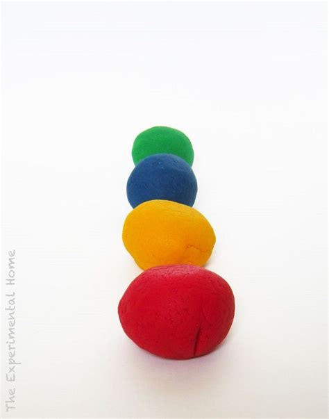 DIY playdough in vibrant colors | Arts and crafts for kids, Diy ...