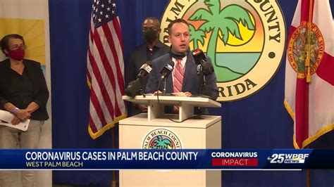 Palm Beach county leaders provide update on COVID-19 - Palm Beach County News - Palm Beach County