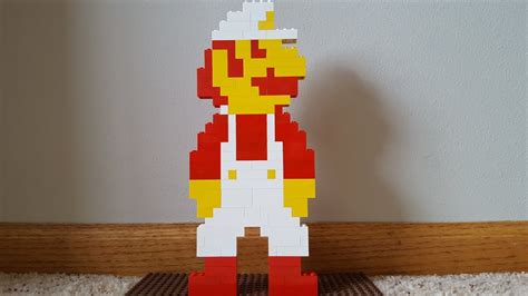 How to Build a Lego SMB Fire Mario - YouTube