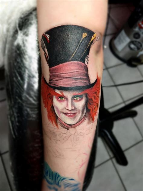 Alice In Wonderland Tattoos Mad Hatter