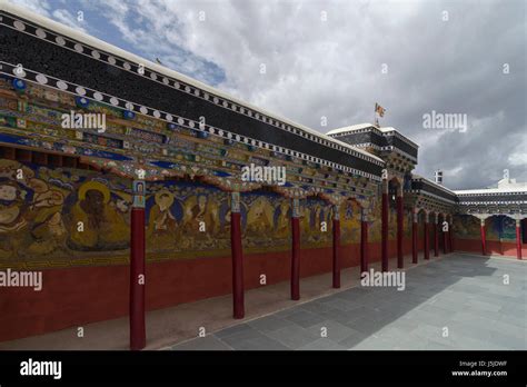 Inside Thiksey Monastery Stock Photo - Alamy