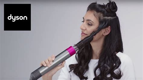 How to curl your hair with Coanda air using the Dyson Airwrap™ styler. - YouTube