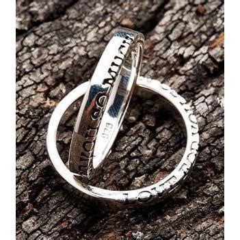 Sterling Silver Love You Rings