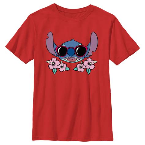 Boy's Lilo & Stitch Red Sunglasses Stitch T-Shirt – Fifth Sun