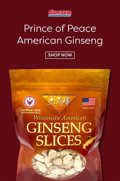 Prince of Peace Ginseng Root Slices, 9 Ounces | Prince of peace, Ginseng, Asian ginseng