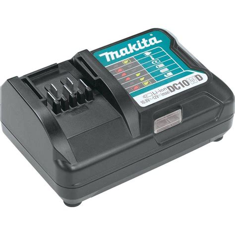 Makita 12-Volt MAX CXT Lithium-Ion Battery Charger-DC10WD - The Home Depot