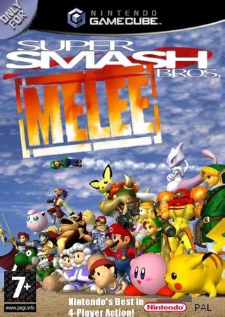 Super Smash Bros. Melee GameCube Box Art Cover by [Deleted]