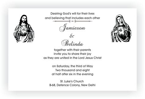 Indian Christian Wedding Invitation Templates - vrogue.co