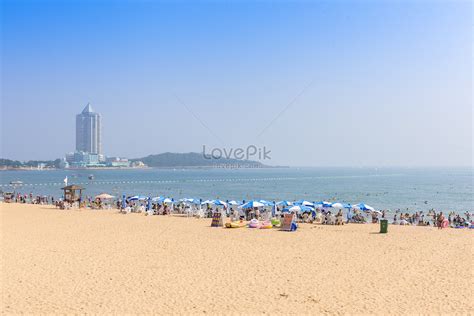 Qingdao First Beach Scenery Picture And HD Photos | Free Download On ...