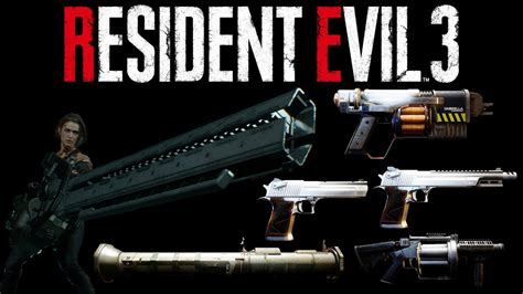 Resident Evil 3 Remake | HD Weapons Review - Part 4 {Final} - YouTube