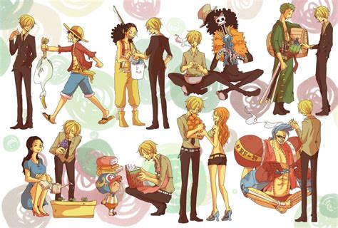 Sanji and how he interacts with the crew. : r/OnePiece