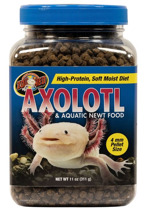 Axolotl Food - AMPHIPEDIA