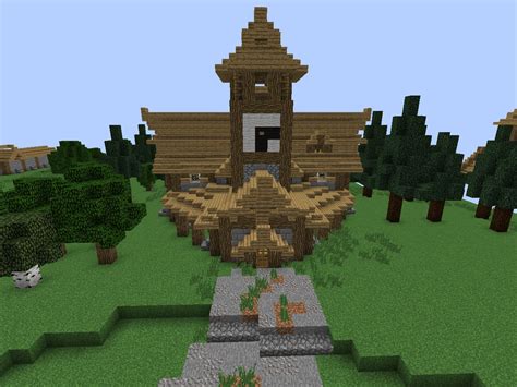 My Town Hall Design : Minecraft